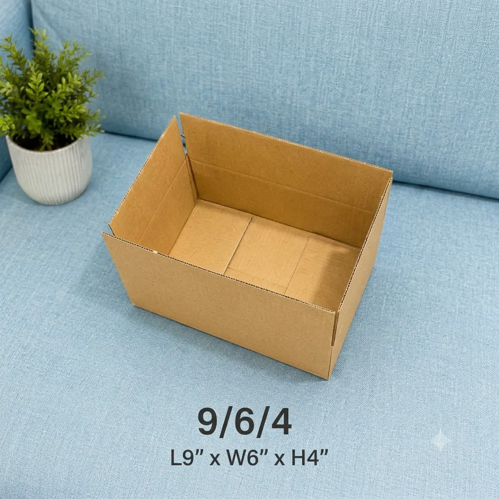 PARCEL BOX - NON PRINT - 3 PLY | Brown Corrugated Shipping Box | All Sizes | Packkoro