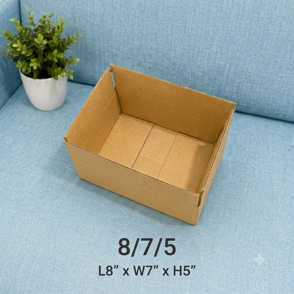 PARCEL BOX - NON PRINT - 3 PLY | Brown Corrugated Shipping Box | All Sizes | Packkoro